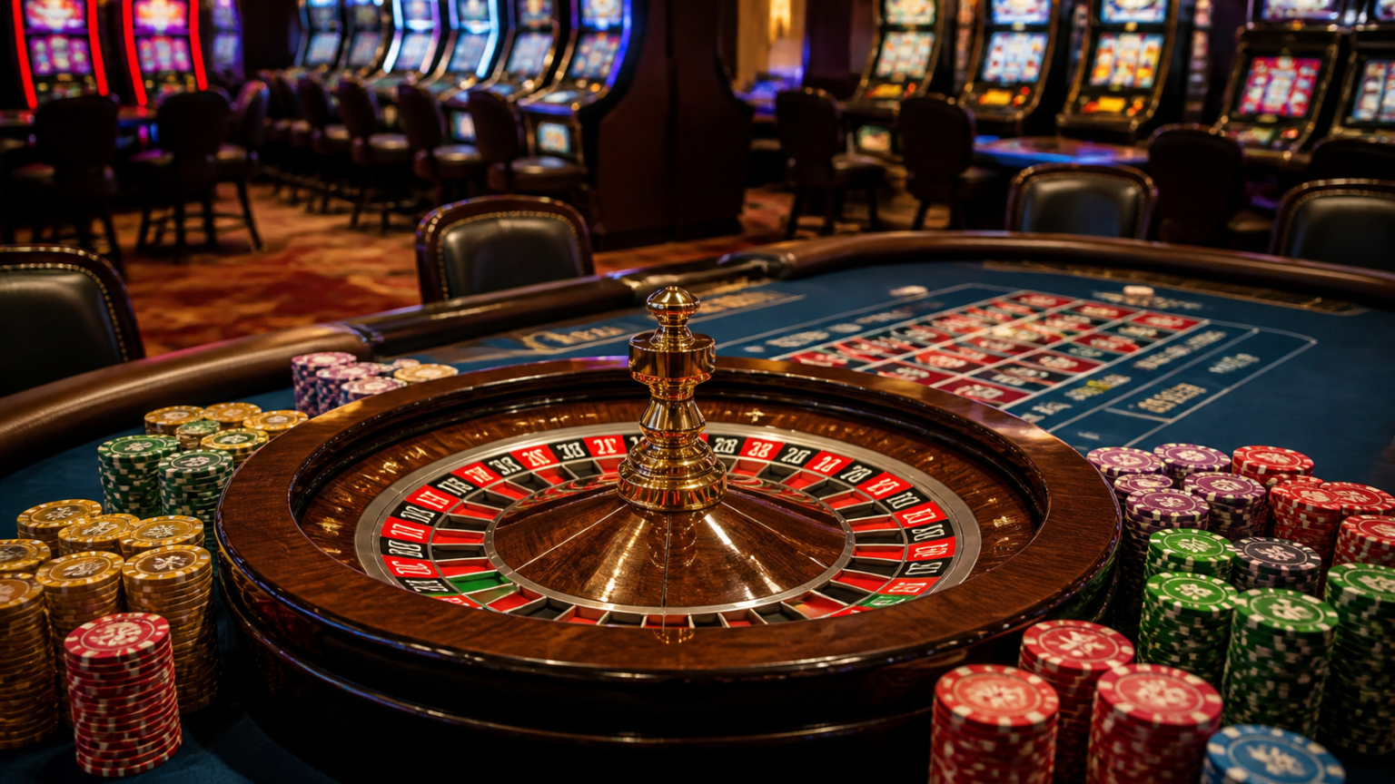 Casino Non AAMS Affidabile nel 2026: Pagamenti, Privacy e Condizioni di Gioco Immagine di un tavolo da casinò con roulette e fiches