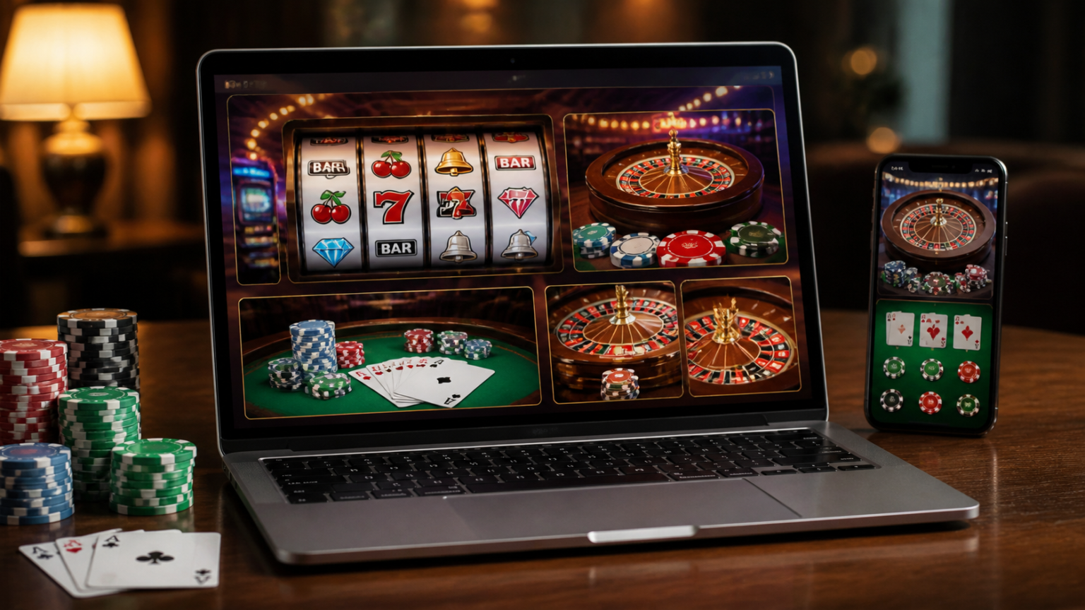 What Makes the Singapore Casino Online Experience Different Laptop showing a singapore casino online interface with casino game options